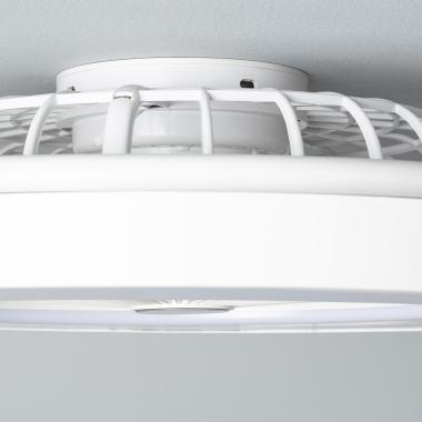Obrázek Tichý Stropní Ventilátor 58 cm DC Motor Bílý 