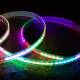 Image de Ruban LED RGBIC Digital SPI 24V DC COB Silicone FLEX 360 LED/m 5m IP65 Largeur 12mm Coupe tous les 5 cm