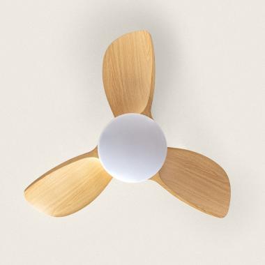 Afbeelding van Stille Plafondventilator Poros 76cm Motor DC