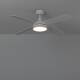 Image de Ventilateur de Plafond Silencieux Timor Blanc 132cm Moteur DC