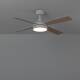 Image de Ventilateur de Plafond Silencieux Timor Blanc 132cm Moteur DC