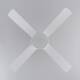 Image de Ventilateur de Plafond Silencieux Timor Blanc 132cm Moteur DC