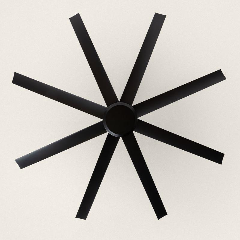 Obrázek Tichý Stropní Ventilátor Hidra 157cm DC Motor Černý