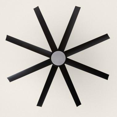 Afbeelding van Stille Plafondventilator Hidra Zwart 157cm Motor DC