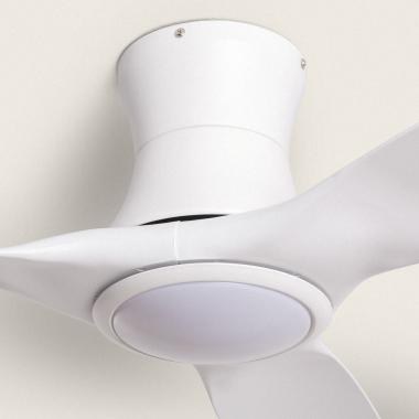 Image de Ventilateur de Plafond Silencieux Salamina Blanc 132cm Motor DC