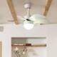 Image de Ventilateur de Plafond Silencieux Orion Blanc 81cm Moteur DC