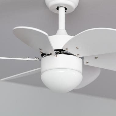 Immagine di Ventilatore da Soffitto Silenzioso Orion Bianco 81cm Motore DC