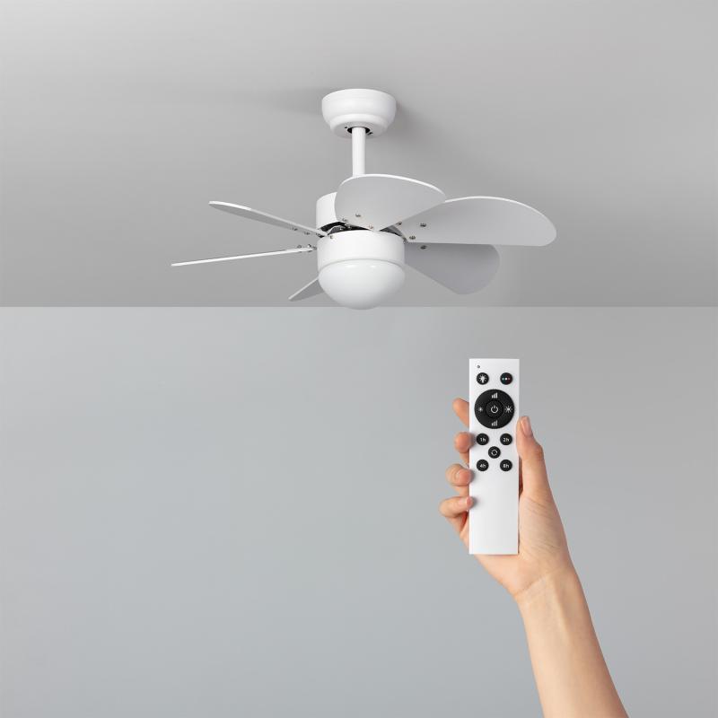 Immagine di Ventilatore da Soffitto Silenzioso Orion Bianco 81cm Motore DC