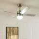 Image de Ventilateur de Plafond Silencieux Cygnus Niquel 107cm Moteur DC 