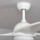 Image de Ventilateur de Plafond Silencieux Aran Blanc 107cm Moteur DC WiFi