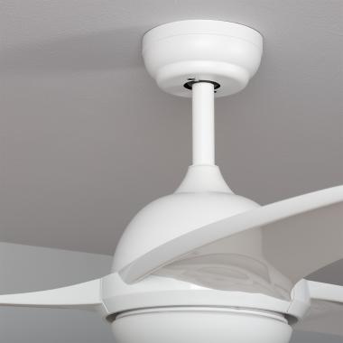 Obrázek Tichý Stropní Ventilátor Aran 107cm DC Motor WiFi v Bílé