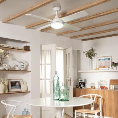 Image of Navy Silent Ceiling Fan with DC Motor 132cm 
