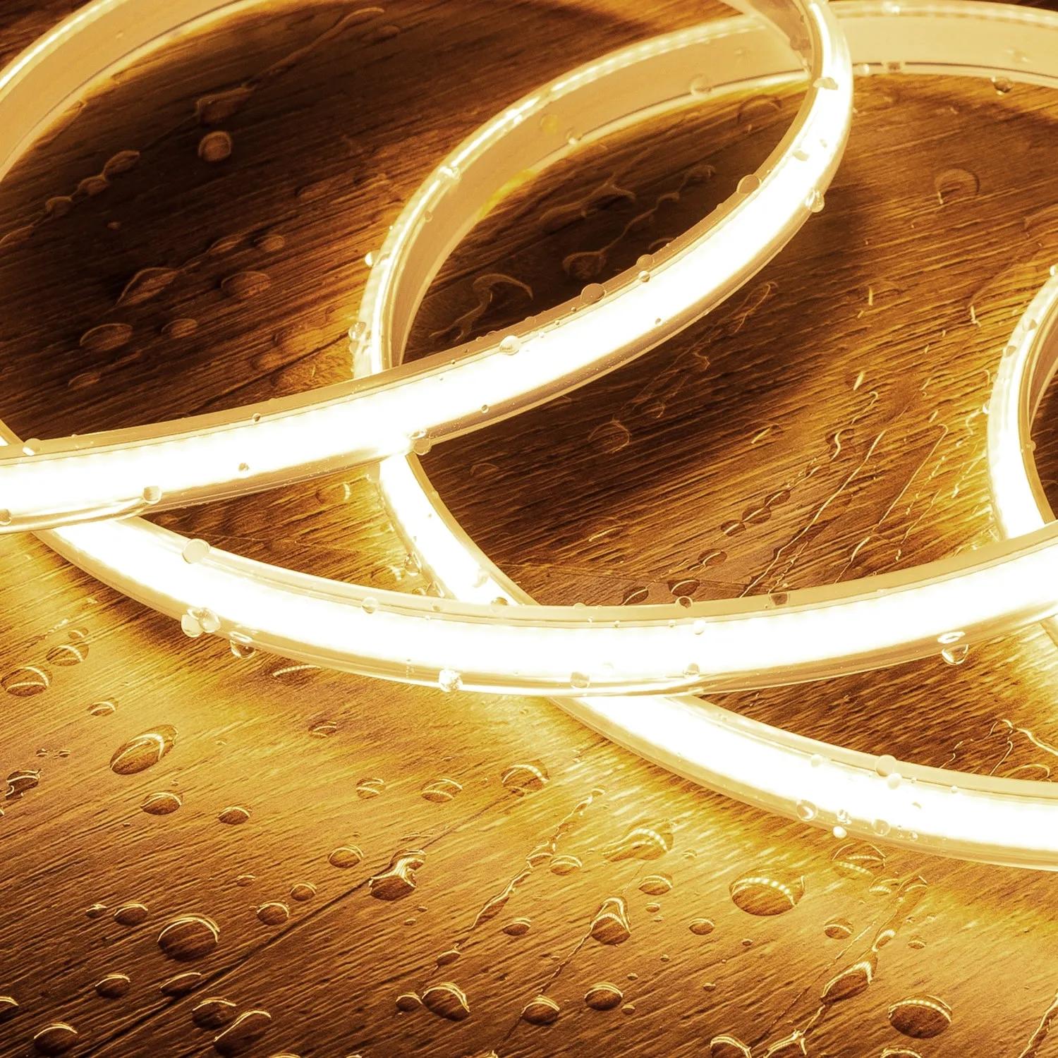 Taśma Led Ściemnialna 220V COB Samoregulująca - widok prezentacyjny