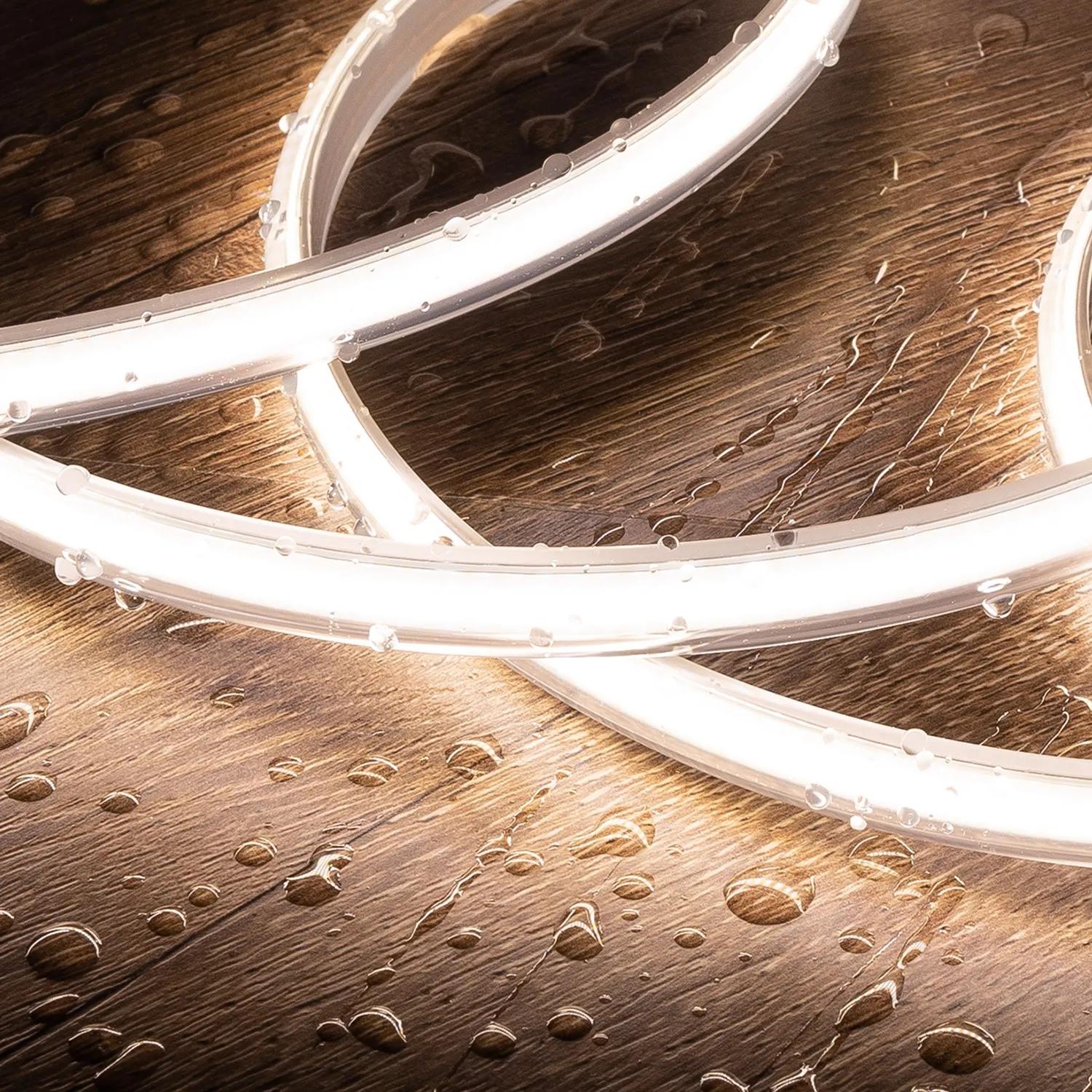 Taśma Led Ściemnialna 220V COB Samoregulująca 320 LED/m 8W/m 720 lm/m Szerokość 12mm Cięcie 50cm IP65 CRI90 Na wymiar - widok prezentacyjny