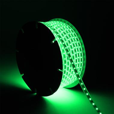 Led Strip Dimbaar 220V SMD 60 LED/m ROL 50m 5W/m 500lm/m Breedte 12mm te knippen om de 100cm IP65