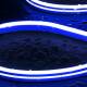 Image de Gaine Néon LED 48V DC 120 LED/m Bleu IP65 sur Mesure Coupe tous les 5 cm