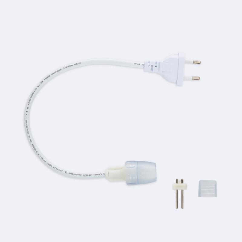 Image of "No Strain" Cable for 220V AC Autorectified SMD Monochrome LED Strip 12mm Wide