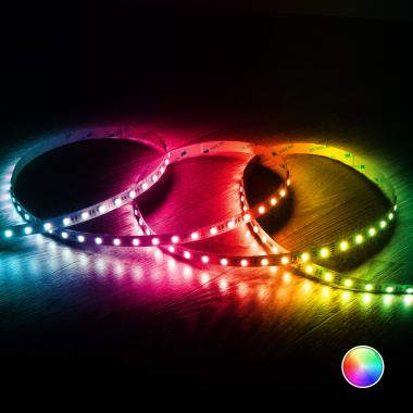 5m 24V LED Strip SMD in RGBW 60LED/m 10W/m 12mm Wide Cut at Every 10cm IP20