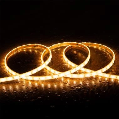 LED Pásek 12V SMD 60 LED/m 5m 5W/m 500lm/m Šířka 10mm Střih každých 5cm Ponorný IP68 SILICONE FLEX