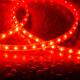 Image de Ruban LED 220V SMD2835 60LED/m Rouge IP65 Largeur 12mm Coupe tous les 100cm
