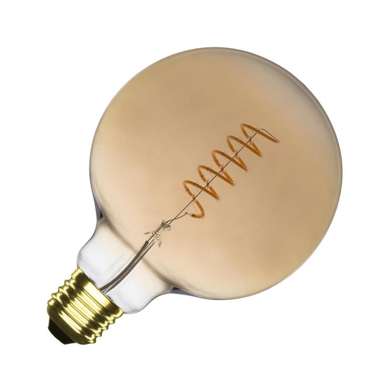 Image de Ampoule LED E27 Filament 4W 200 lm Dimmable G125 Gold