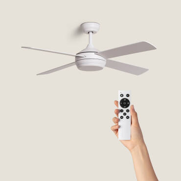 Produktfotografie: Deckenventilator Leise Navy Weiß 132cm DC-Motor