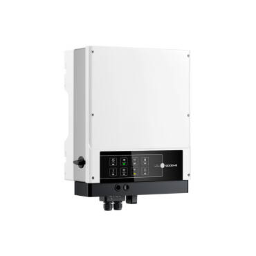 Produktfotografie: Wechselrichter Solar Hybrid GoodWe EM Batterieladegerät mit Netzeinspeisung 3-5 kW Einphasig