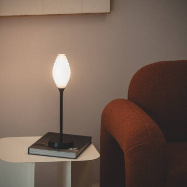 Produktfotografie: LED Tischlampe 3W Tragbar mit Batterie USB wiederaufladbar Dukuza