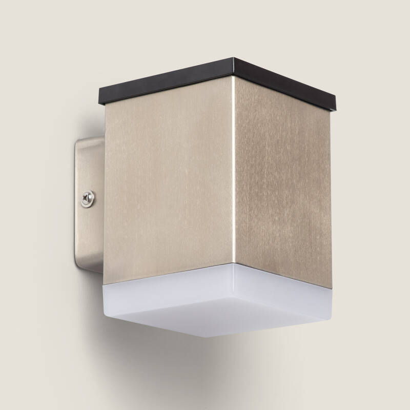 LED-Wandleuchte Aussen Solar aus Aluminium Jafaro