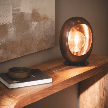 Tischlampe Metall Ovo