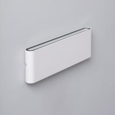 Foto des Produkts: LED-Wandleuchte Aussen 20W Aluminium Rechteckig Doppelseitige Beleuchtung Luming Weiß