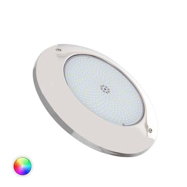 Produktfotografie: LED-Poolstrahler Oberfläche RGBW tauchfähig 12V DC IP68 Rostfreier Edelstahl 35W