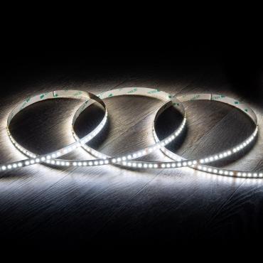 Produktfotografie: LED-Streifenrolle 48v SMD 140 LED/m 30m für große Längen 10W/m 1000lm/m Breite 10mm Schnitt 5cm IP20