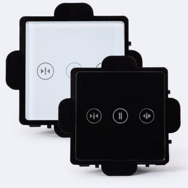 Touch Schakelaar Gordijnen Táctil Modern -Zwart