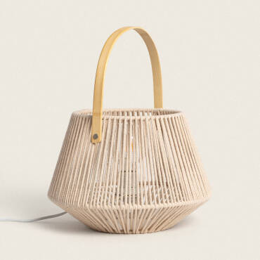 Tafellamp Touw Diantha -Beige