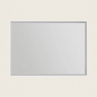 Badkamerspiegel met LED Verlichting en Anticondensmiddel 80x60 cm Maia -Selecteerbaar (Warm-Neutraal-Koel)