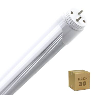Productfotografie: LED T8 Buis  120 cm Aluminium met eenzijdige aansluiting 18W 12lm/W (pack 30st)