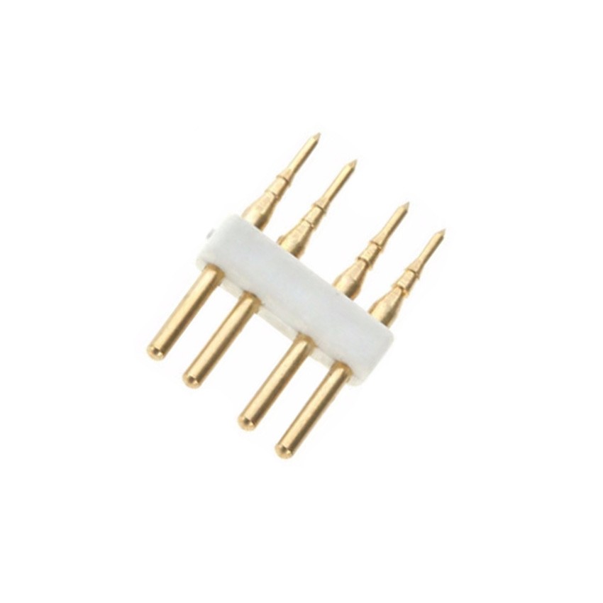 Connector 4 PIN voor LED Strips 220V RGB In te korten om de 25cm/100cm