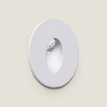 Productfotografie: Wandlamp Inbouw aluminium Rond Adam