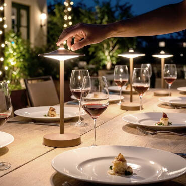 Foto van het product: Tafellamp LED 1W Draagbaar met Oplaadbaare USB-batterij Milevani