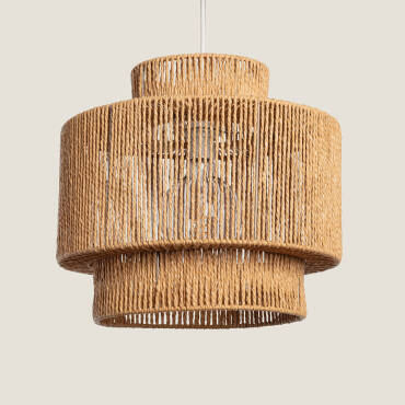 Productfotografie: Hanglamp Gevlochten Papier Neka 
