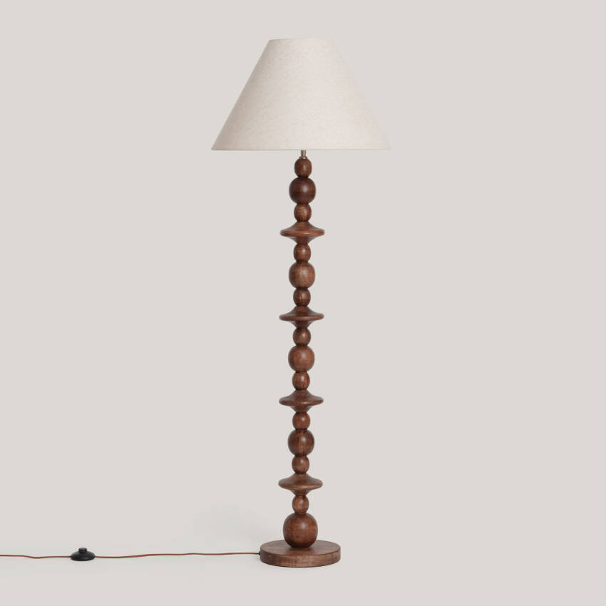 Staande Lamp Hout Tanish 