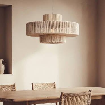 Hanglamp van Touw Katoen Aolani 