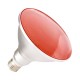 Lámpara LED E27 PAR38 15W IP65 Luz Roja