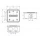 Caja Estanca 85x85x45 mm