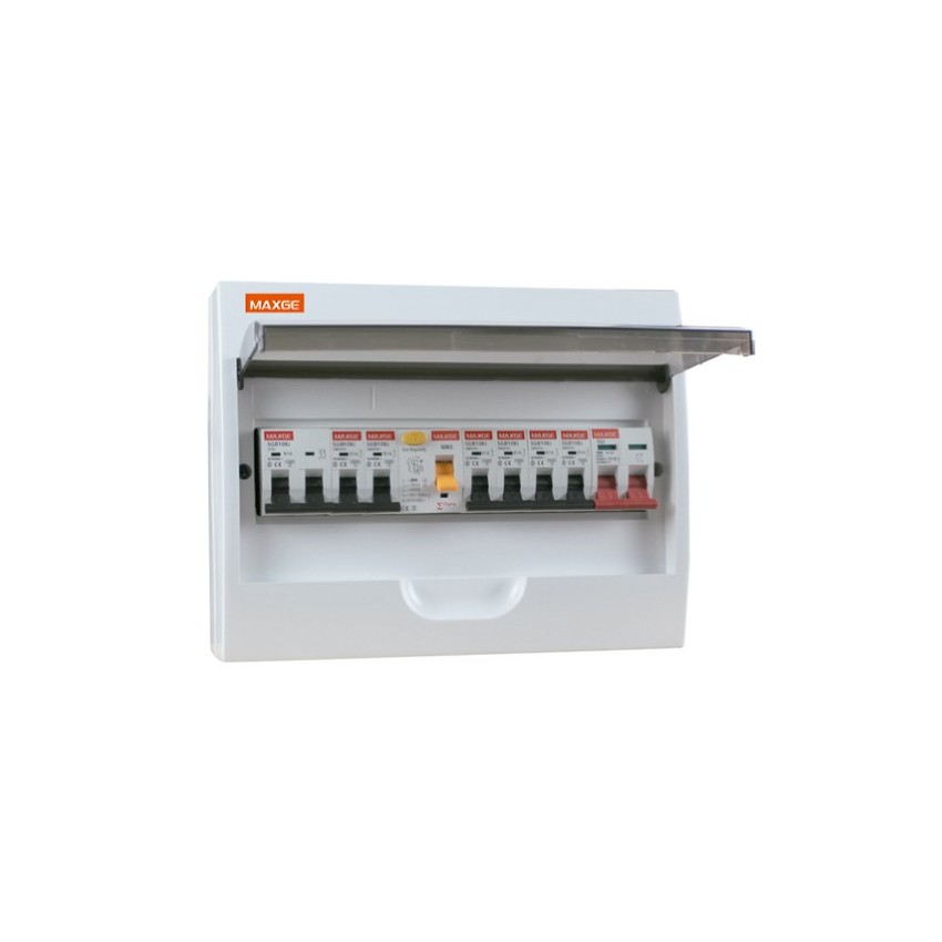 Groepenkast  Transparante Deur IP30 MAXGE SIGMA ECO 