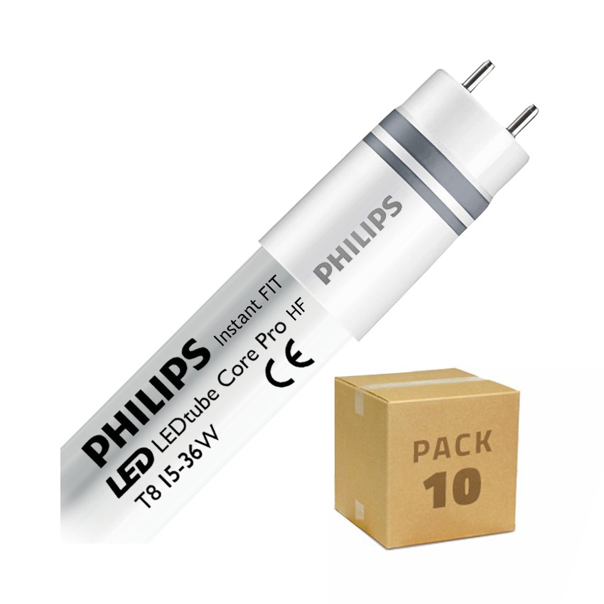 Pack LED Buizen  Philips CorePro T8 1200mm 15W HF (10 St)
