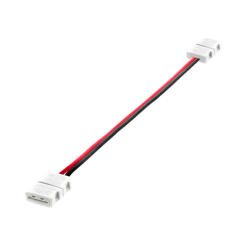 Dubbele connector kabel voor SMD5050 monochrome LED strips 12V 10mm 