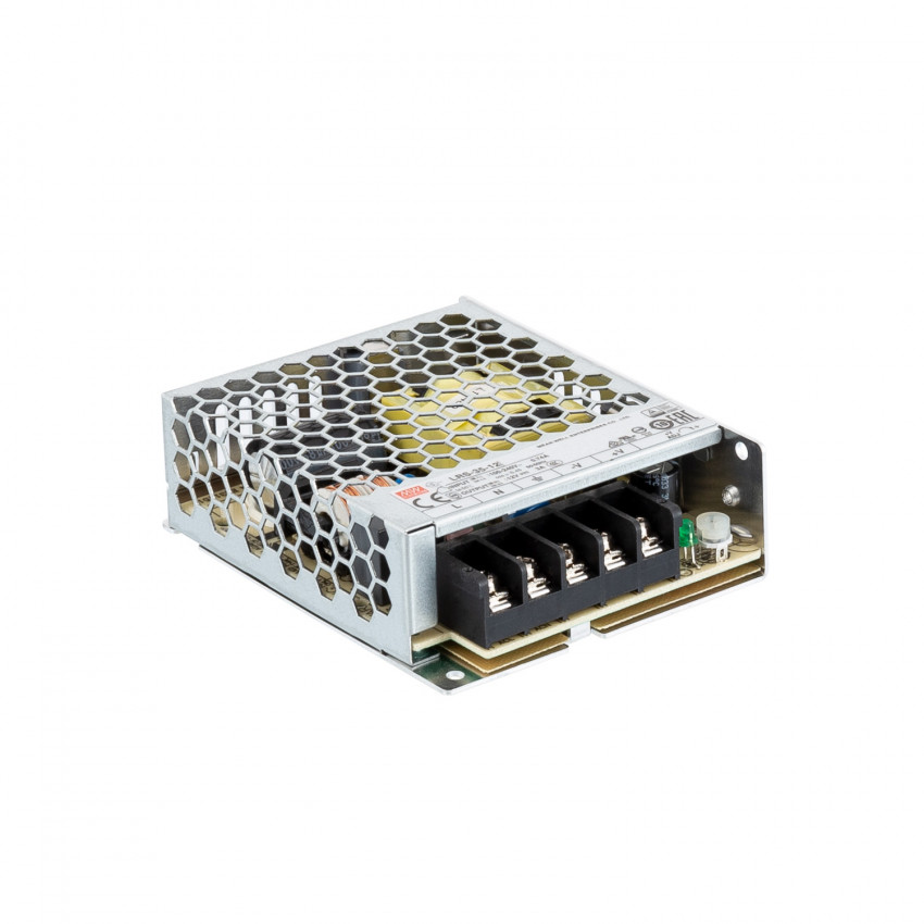 Voeding / Transformator 12V DC 35W 3A MEAN WELL LRS-35