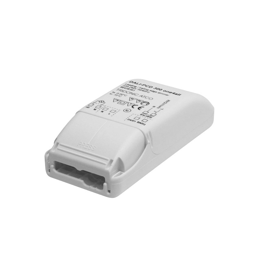 Regelaar Digital Fase DALI PCD 1-300 one4all TRIDONIC voor Halogenen en Gloeilampen 